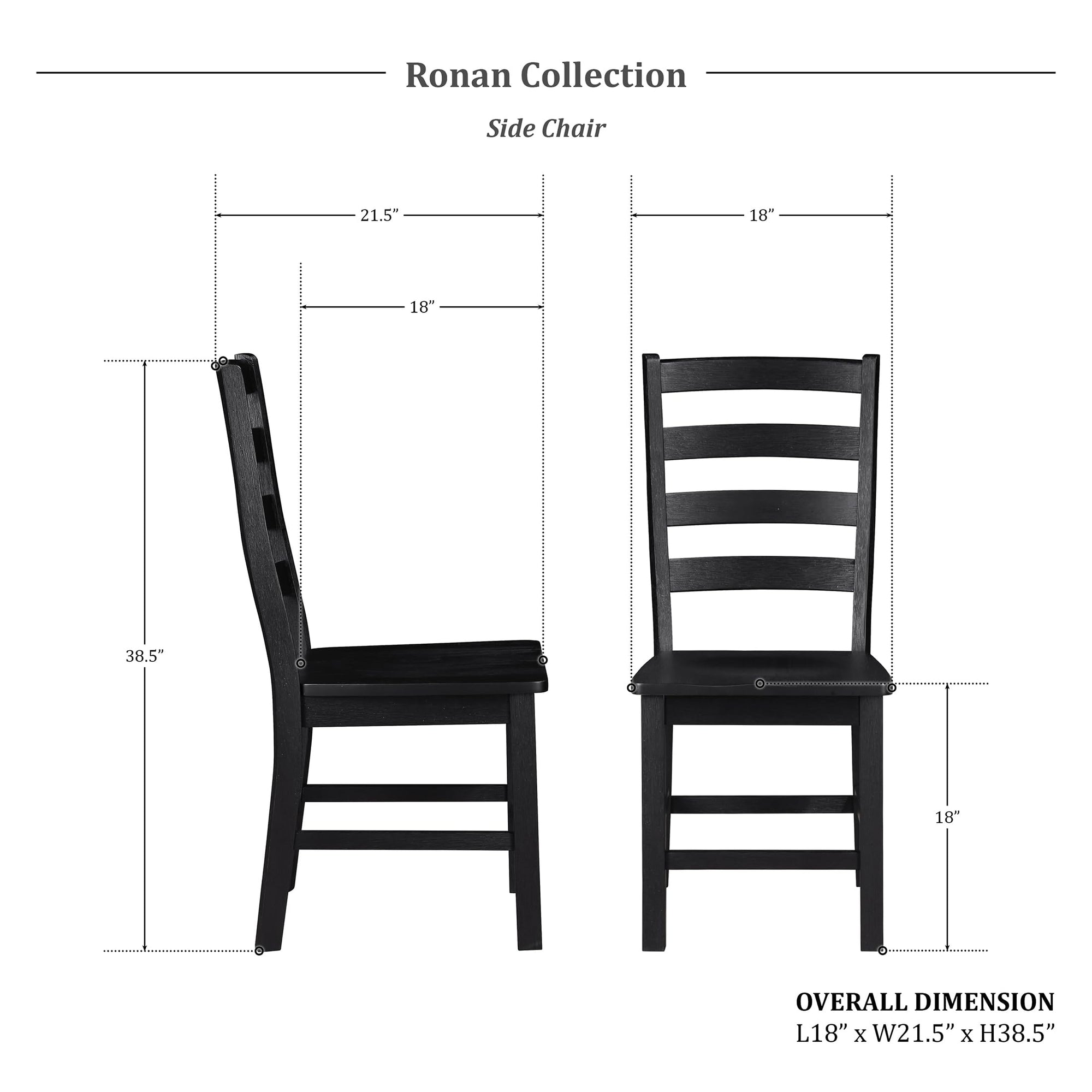 Farmhouse Dining Chairs (Set of 2) - From Where -