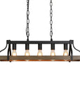 Farmhouse Dining Room Chandelier - From Where -