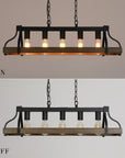 Farmhouse Dining Room Chandelier - From Where -