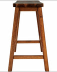 Farmhouse Rustic Dining Stools - From Where -