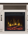 Farmhouse TV Stand with Electric Fireplace - From Where -