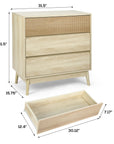 Farmhouse Wood Dresser Storage - From Where -