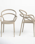 Farrah Outdoor Stacking Armchair (Set of 2) - From Where -