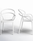 Farrah Outdoor Stacking Armchair (Set of 2) - From Where -