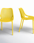 Farrah Outdoor Stacking Dining Chair (Set of 2) - From Where -