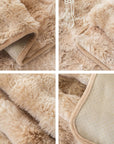 Faux Fur Sofa Couch Cover - From Where -