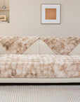 Faux Fur Sofa Couch Cover - From Where -