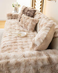 Faux Fur Sofa Couch Cover - From Where -