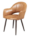 Faux Leather Dining Chairs (Set of 2) - From Where -