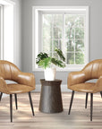 Faux Leather Dining Chairs (Set of 2) - From Where -