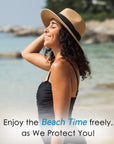 Fedora Straw Beach Hat - From Where -