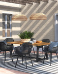 Filmore 6 - Person Outdoor Dining Set - From Where -