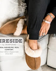 Fireside Sydney Scuff Slipper - From Where -