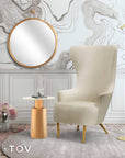 Fleur Accent Chair - From Where -