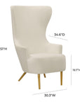 Fleur Accent Chair - From Where -
