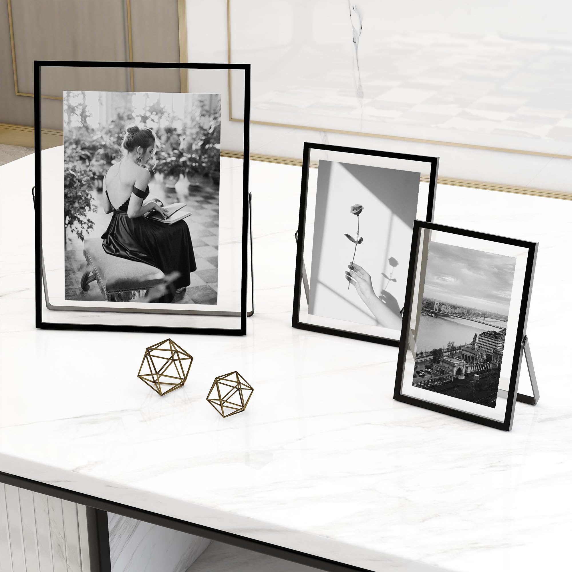 Floating Picture Easel Frame - From Where -