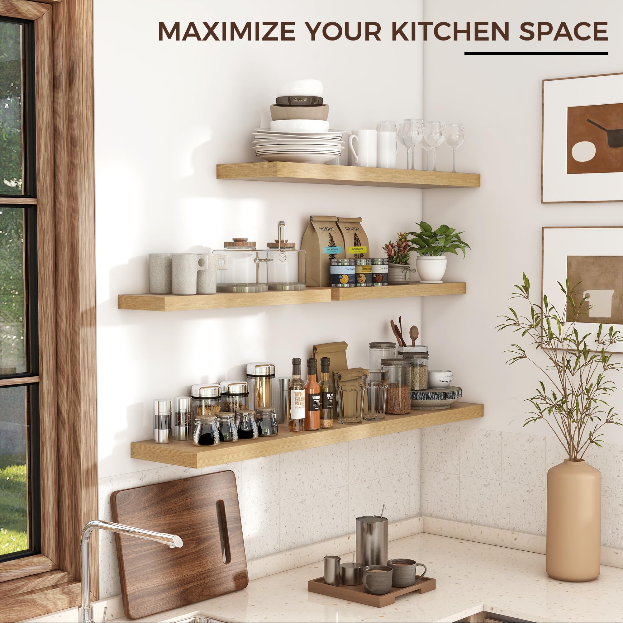Floating Shelves for Wall - From Where -