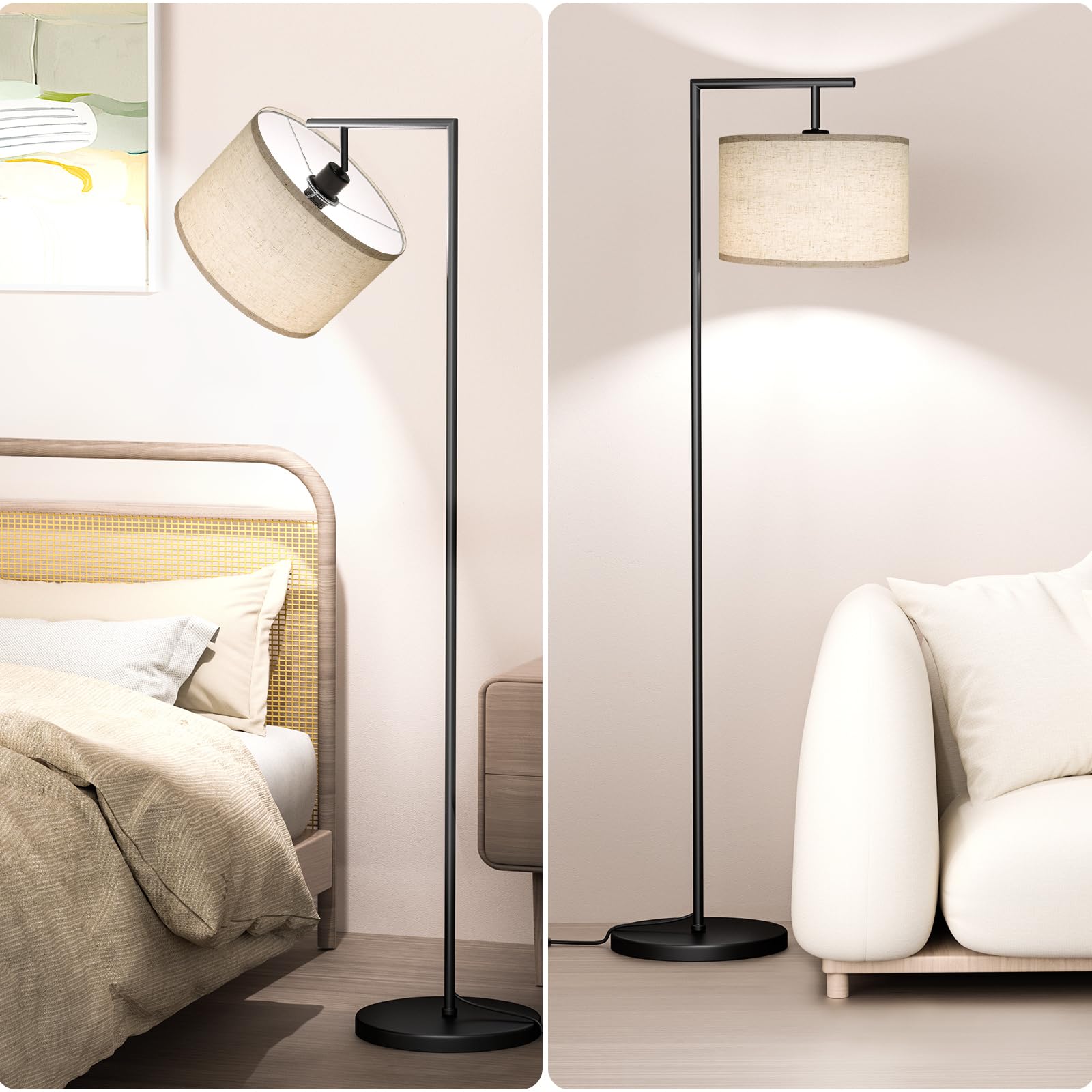 Floor Lamp for Living Room with 3 Color Temperatures - From Where -