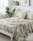 Floral Queen Bed Sheets Set - From Where -