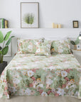 Floral Queen Bed Sheets Set - From Where -