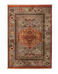 Floral Woven Accent Rug - From Where -