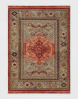 Floral Woven Accent Rug - From Where -