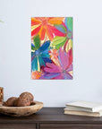Flowers On Glass I - Canvas Print - From Where -