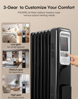FOHERE Oil Filled Radiator Heater - From Where -