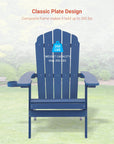 Foldable Adirondack Chair (Set of 4) - From Where -