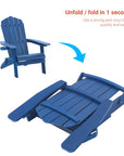 Foldable Adirondack Chair (Set of 4) - From Where -