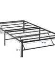 Folding Metal Bed Frame - From Where -