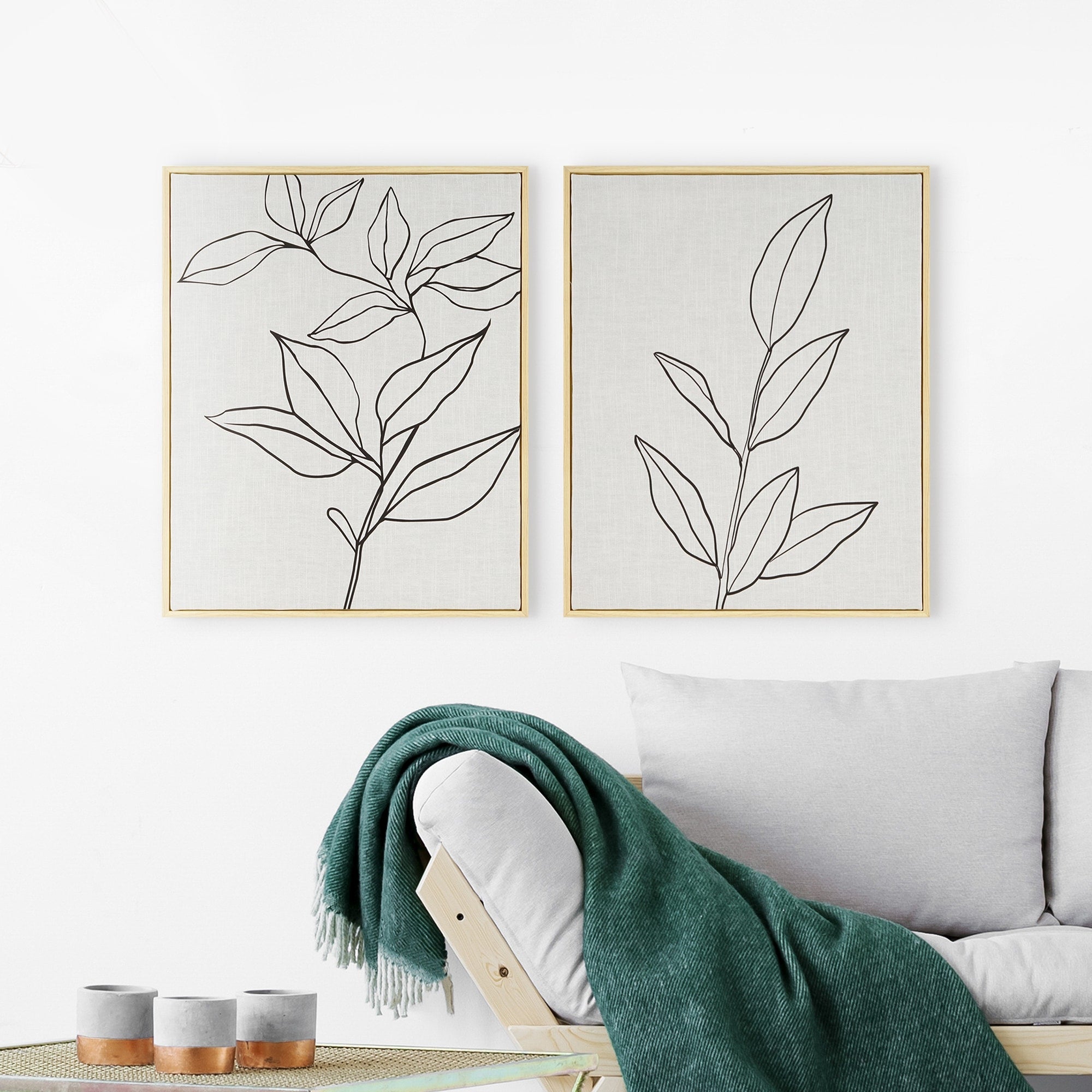 Framed Botanical Print - From Where -