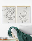 Framed Botanical Print - From Where -