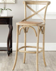 Franklin Ivory 30.7 - inch Bar Stool - From Where -
