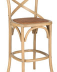 Franklin X Back Bar Stool - From Where Finds -