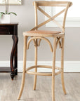 Franklin X Back Bar Stool - From Where Finds -