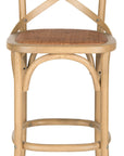 Franklin X Back Bar Stool