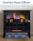 Freestanding Electric Fireplace - From Where -