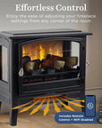 Freestanding Electric Fireplace - From Where -