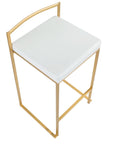 Fuji Stackable Counter Stool (Set of 3) - From Where -