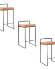 Fuji Stackable Counter Stool (Set of 3) - From Where -