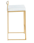Fuji Stackable Counter Stool (Set of 3) - From Where -