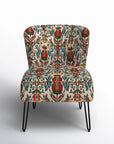 Gael Side Chair with Hairpin Legs - From Where -