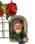 Garden Gnomes Elf Art Decor - From Where -