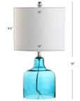 Gemma Glass Bell Table Lamp - From Where -
