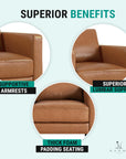 Genuine Leather Couch - From Where -