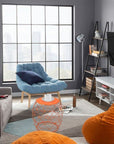 Geometric Iron Side Table - From Where -