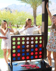 Giant Wooden Connect 4 Row Game - From Where -