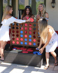 Giant Wooden Connect 4 Row Game - From Where -