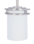 Glass Cylinder Pendant Light - From Where -